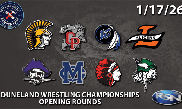 TAKEDOWN TIME IN THE REGION: Duneland Boys Wrestling Championships – Opening Rounds – 1/17/26