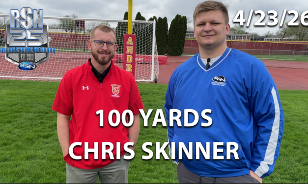 100 YARDS: Chris Skinner – 4/23/26