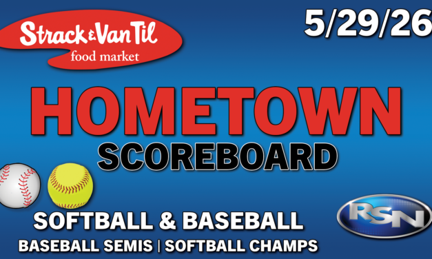 Strack & Van Til Hometown Scoreboard – 5/29/26 – Sectional Softball and Baseball Live Scores