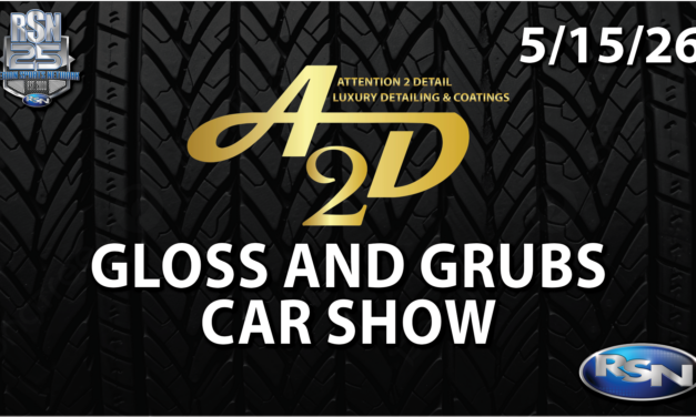 REGION SPORTS ON THE ROAD: A2D Gloss & Grubs Car Show – 5/15/26