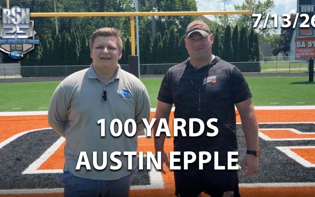 100 YARDS: Austin Epple – 7/13/26