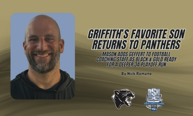 Griffith’s Favorite Son Returns to Panthers, Mason Adds Geffert to Football Coaching Staff as Black & Gold Ready For a Deeper 3A Playoff Run