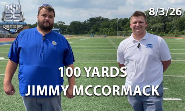100 YARDS: Jimmy McCormack – 8/3/26